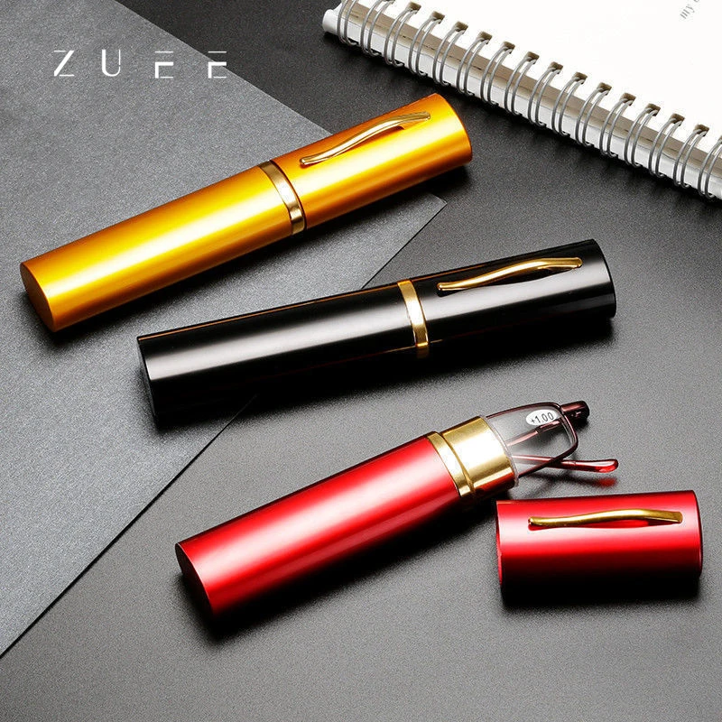 

Ульсветильник портативные очки для чтения унисекс, мужские женские мужские очки для чтения с защитой от усталости, с футляром и диоптриями +...