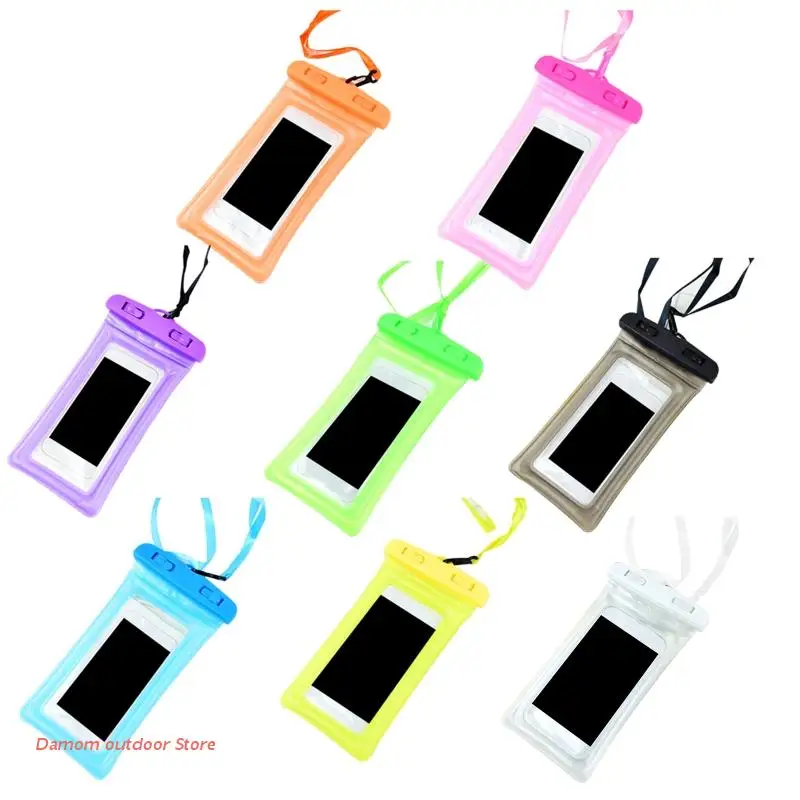 

Universal Waterproof Pouch Cellphone Clear Dry Bag Case For Swimming Mobile