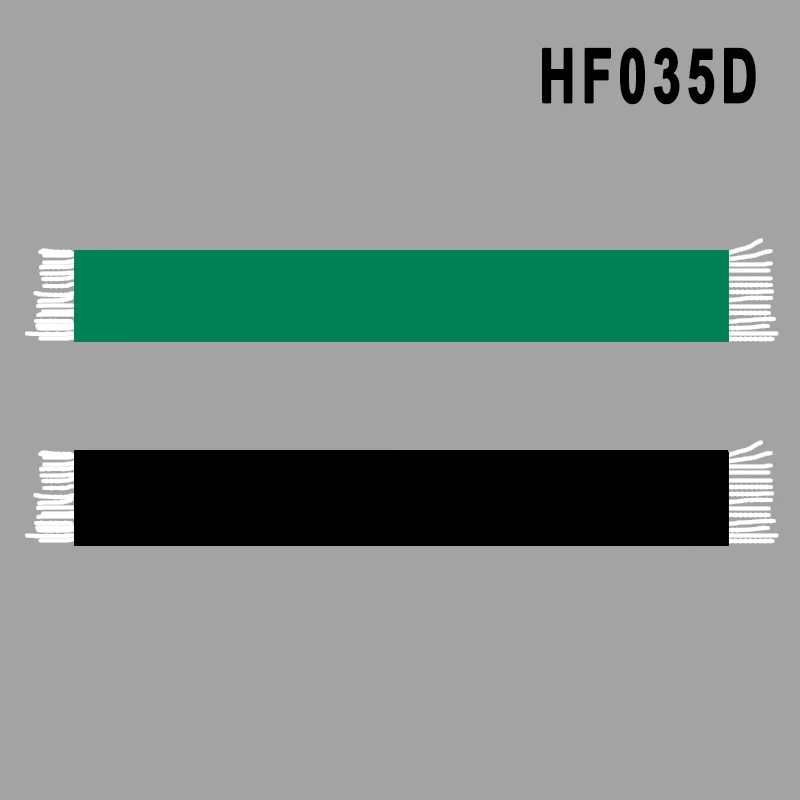 

MHFC 145*18 см размер зеленый и черный шарф двусторонний вязаный HF035D