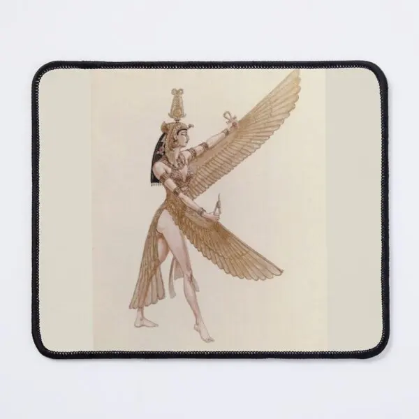 Коврик для мыши в стиле египетской богини Исиды, настольный компьютерный коврик для мыши с клавиатурой в стиле аниме, игровой коврик для мужчин и женщин, ковер с принтом