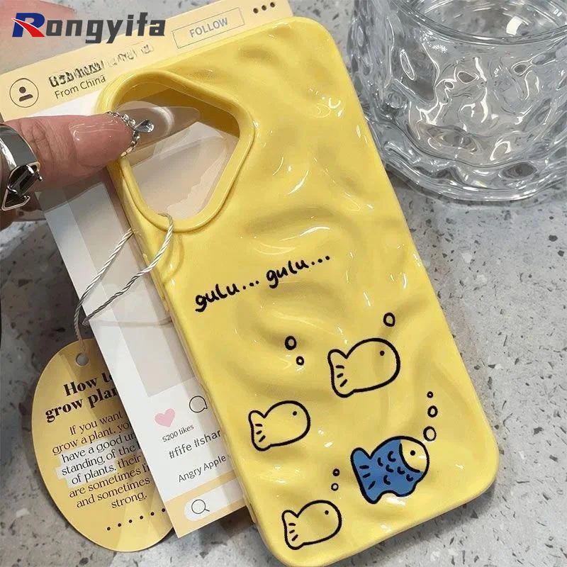 Чехол для телефона Line Fish 3D Meteorite для Tecno Spark 20 Pro 20C Go 1 1S 2025 2024 2023 Pop 9 8 7 Pro, itel A50 P55, роскошный мягкий чехол (art.: 3920dbe2e4663) - 3920dbe2e4663