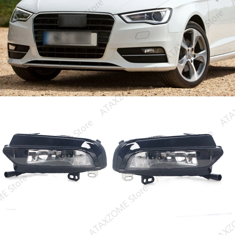 

Противотуманные фары для переднего бампера автомобиля Audi A3 Sportback Hatchback 2012 2013 2014 2015 2016 8V0941699C 8V0941700C, противотуманные светильник с лампочкой