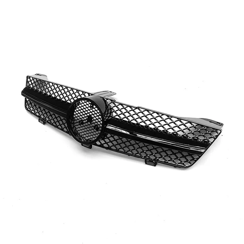 Фото Для MERCEDES BENZ CLS Class W219 CLS350 CLS500 CLS550 SLS600 CLS63 AMG 2008-2010: Передняя гоночная решетка бампера, центральная решетка капота №5