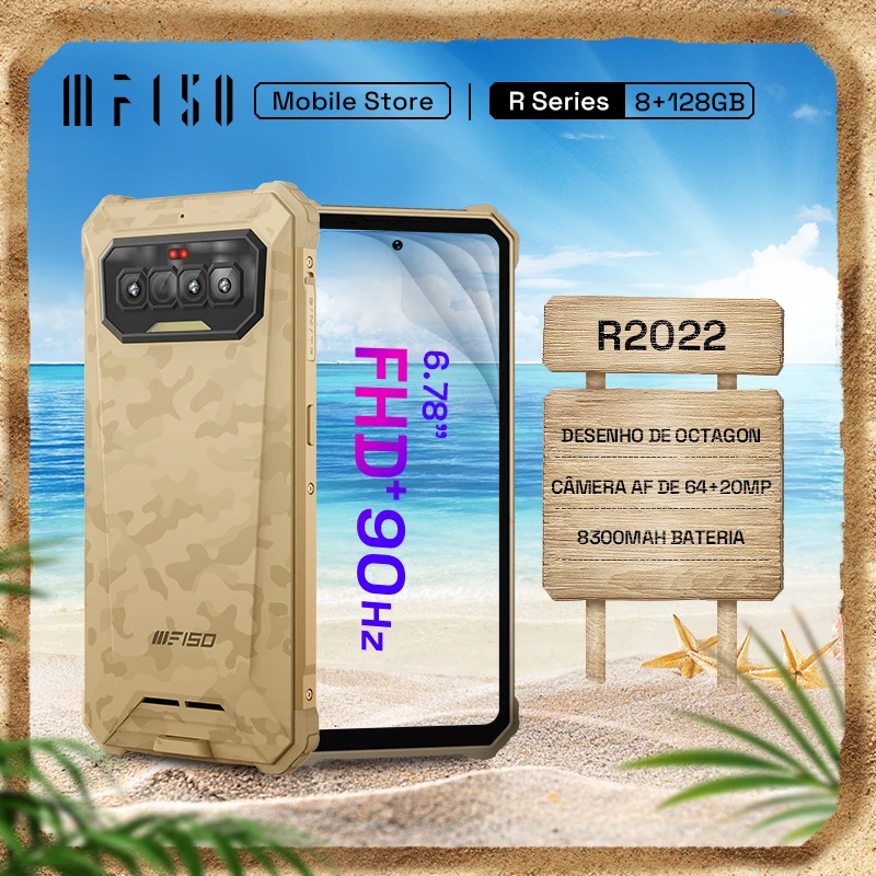 IIIF150 Global Version R2022 Smartphone 64MP +20MP Night Vision MTK G95 6.78