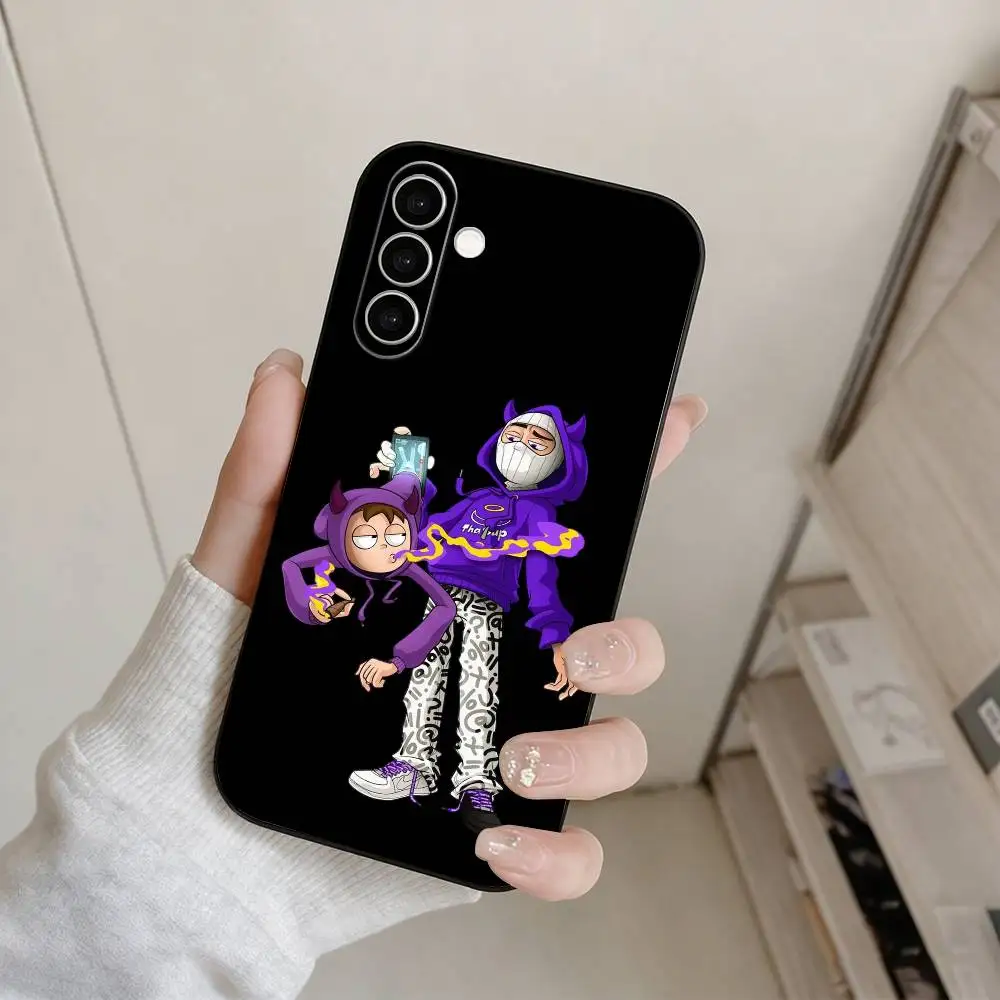 Чехол для телефона Tha Supreme-e Rapper-r Thasup для Samsung Galaxy A73, A72, A71, A70, A53, A52, A51 и других моделей, мягкий черный чехол (art.: 3920db6f7f9ed) - 3920db6f7f9ed