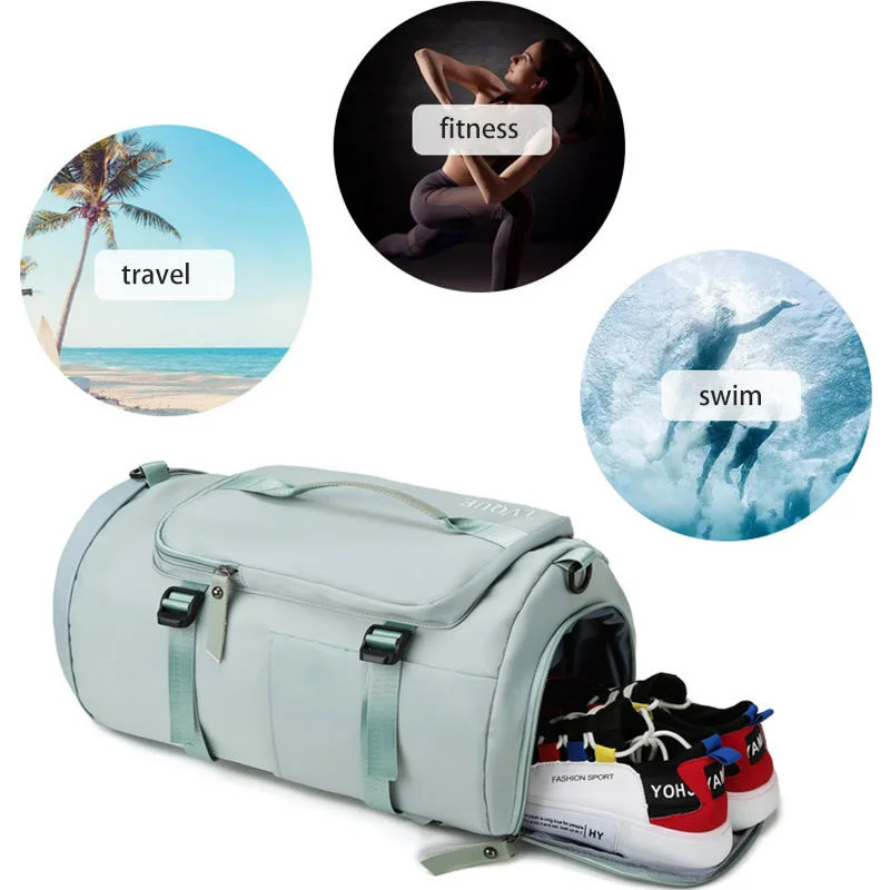 Sports Packbag Woman Travel Bag Packing Cubes For Travel Totes Dry Wet Separate Waterproof Gym Shoulder Bags Weekender Packbag