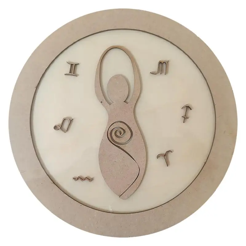 

Декор для дома от ведьма, прочный деревянный Декор для дома, духовная медитация, деликатно изготовленный прочный духовный