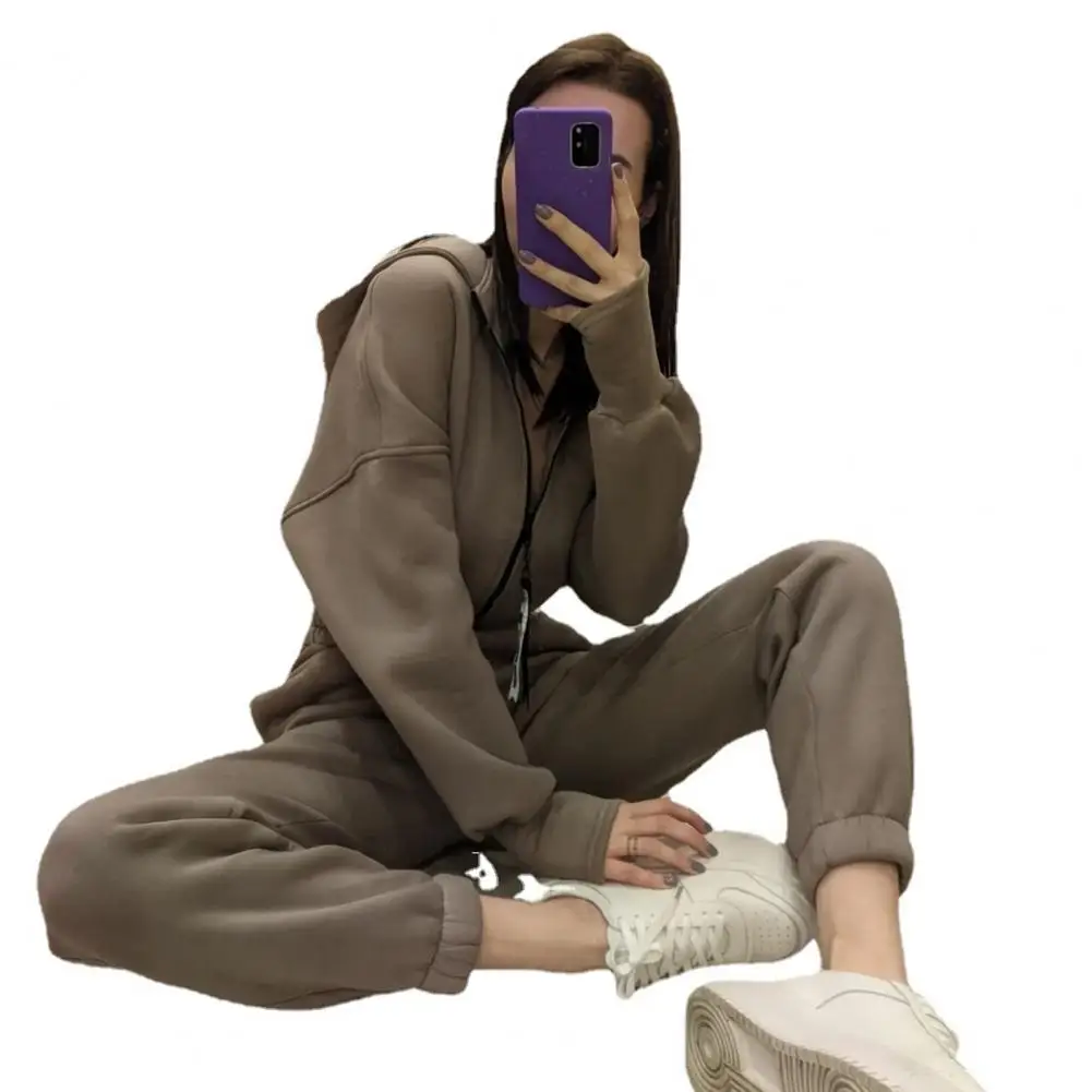 

Autumn Jumpsuit Zipper Lady Winter Jumpsuit Sporty Winter Jumpsuit