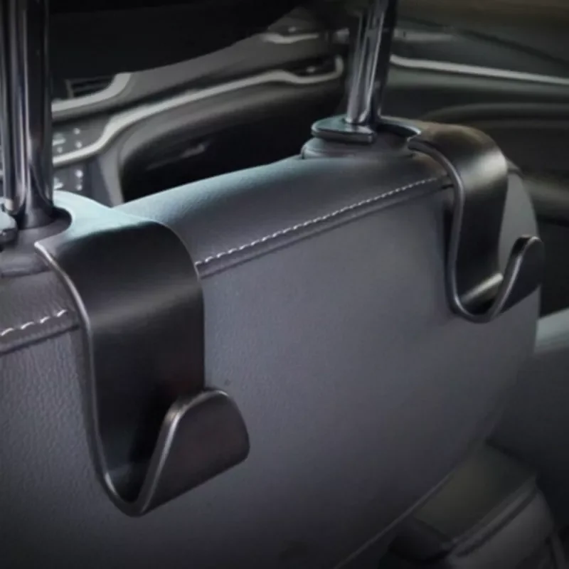 

1/2Pcs Universal Car Seat Back Hook Car Accessories Interior Portable Hanger Holder Storage for Car Bag Purse Cloth Decoration