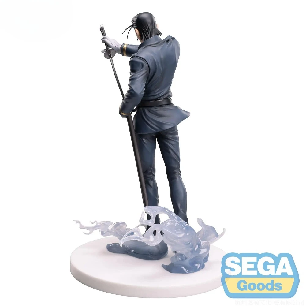Фото В наличии SEGA, оригинальная аниме Rurouni Kenshin Saitou Hajime Luminasta, 21 см, коллекционная модель, игрушечные фигурки, подарок на день рождения №4