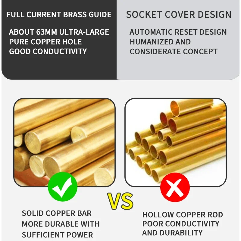 Промышленная многофункциональная трехходовая розетка Y-типа 1013
