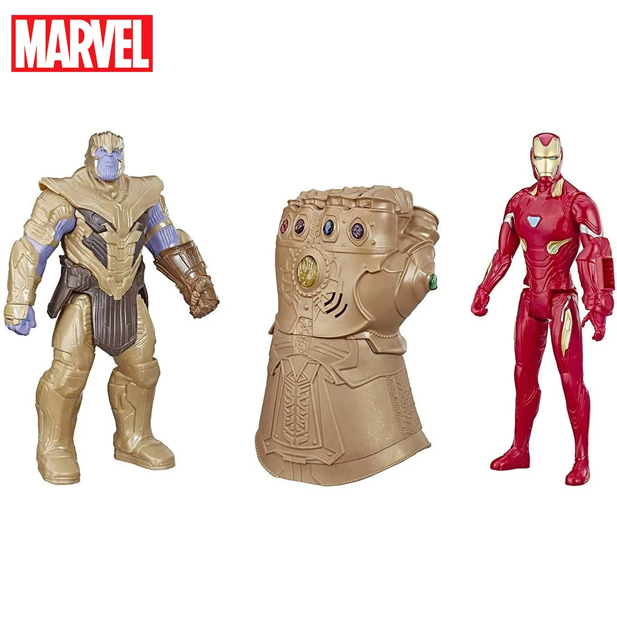 

Avengers Marvel Endgame Infinity Gauntlet Electronic Fist Thanos Iron Man Action Figure Toy Sound for Kids Birthday Gift E5273