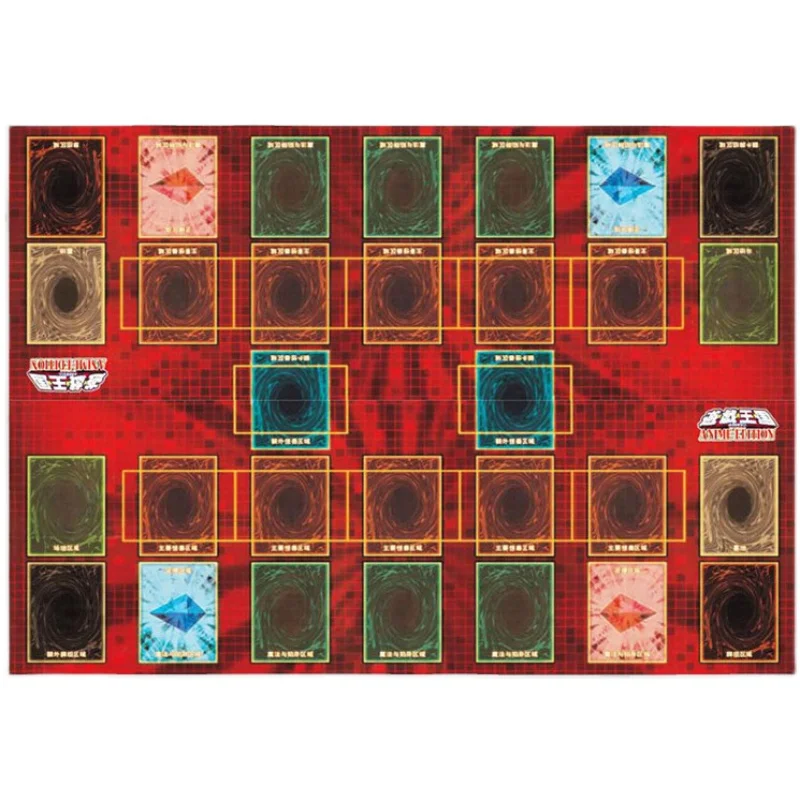 

Yu-Gi-Oh Collectible Battle Card Paper Battle Chart Battle Plate Duel Plate Tablecloth Card Pad Field Map