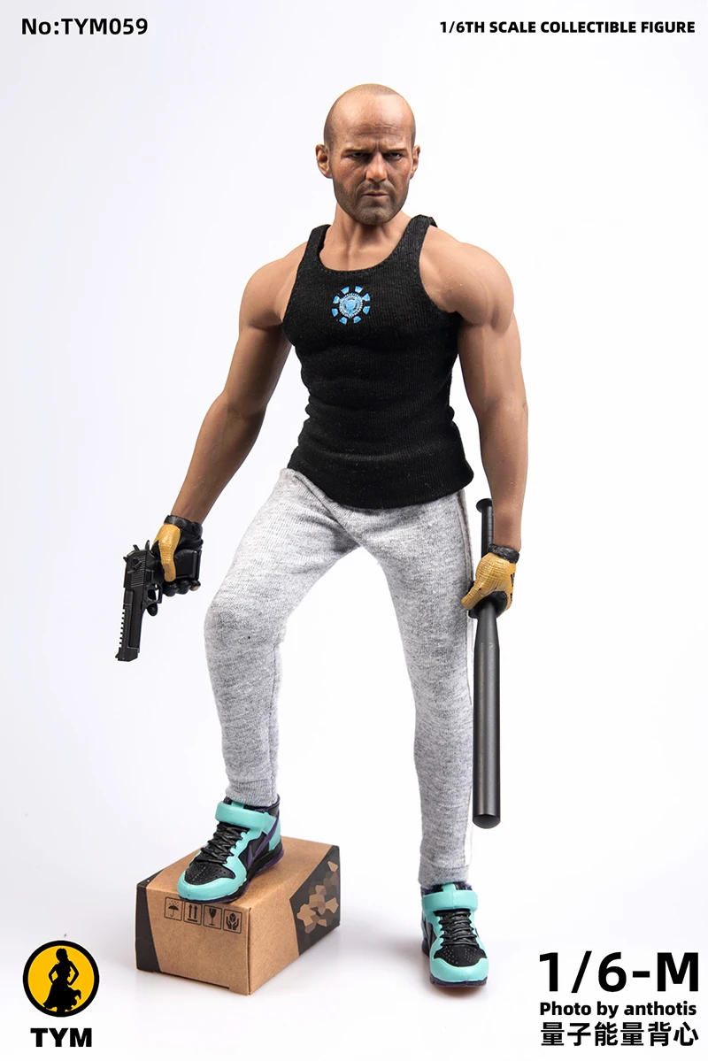 Eb059 масштаб 1/6, мужской черный жилет, модель одежды, аксессуары, подходит для 12-дюймовой экшн-фигурки, коллекционные игрушки, куклы, подарки для фанатов