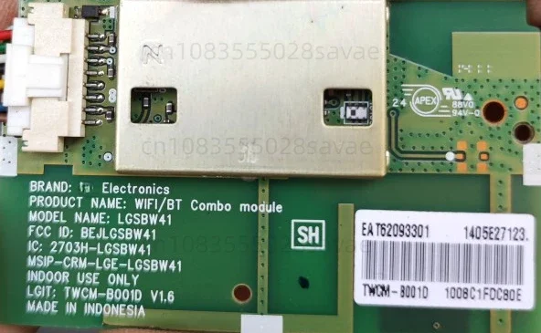 55GB5800-CB 65UH6150-CB Беспроводная Сетевая интерфейсная карта WIFI модуль 005-100634