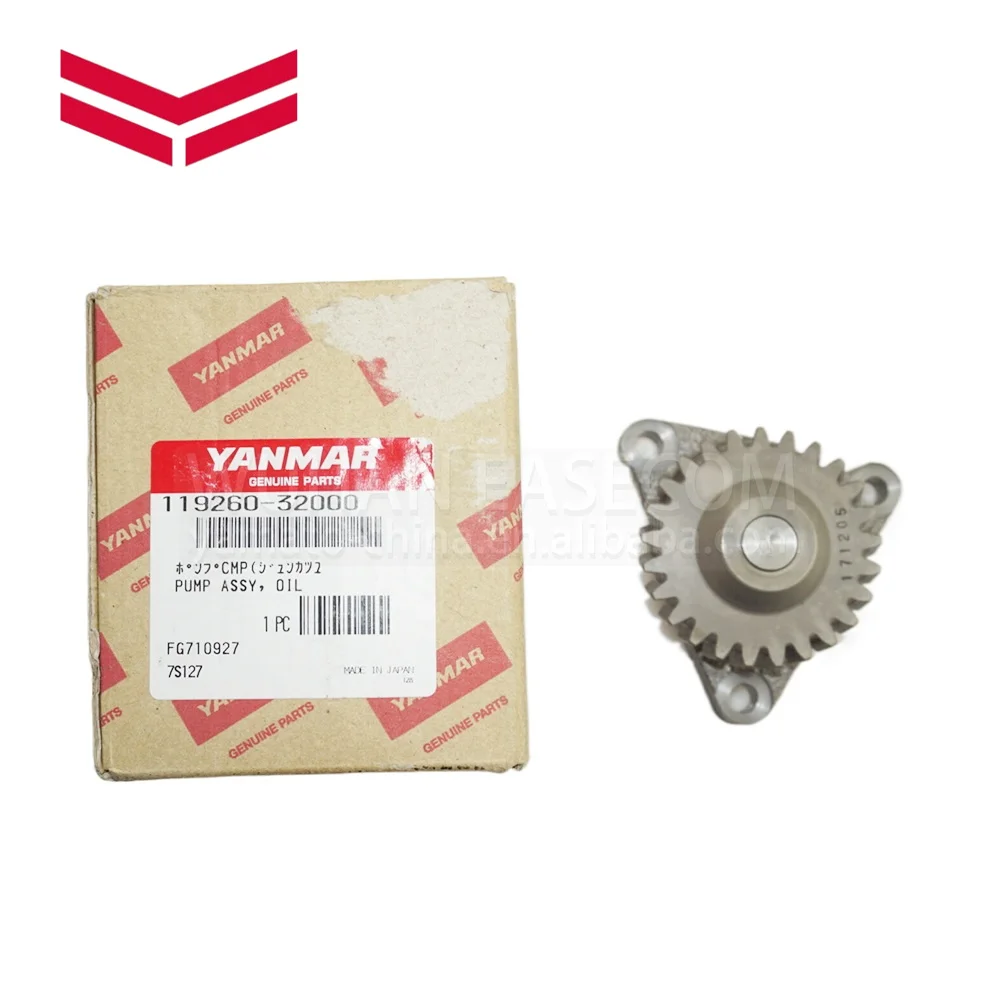 

119260-32000 3TNE68 3D68 For Oil PumpYanmar 3TNE68 3TN66 For Yanmar 3TNE68 3D68 Oil Pump For Yanmar Oil Pump