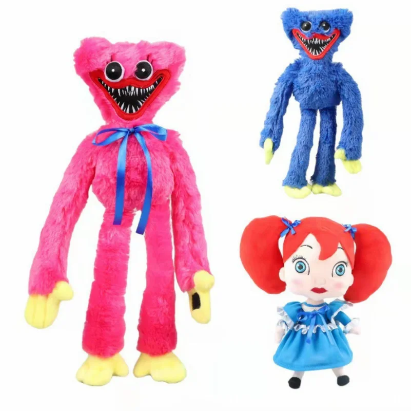 

2022 Huggy Wuggy плюшевая игрушка, мягкая Набивная игрушка с Маком, игровой персонаж, кукла из фильма ужасов плюшевые игрушки для детей, рождествен...