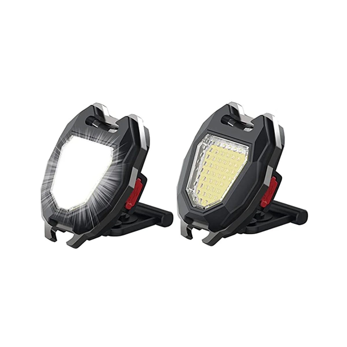 

2pc COB Portable , Opener with Folding Bracket, Used for Camping, Fishing, Hiking and Emergency Lighting