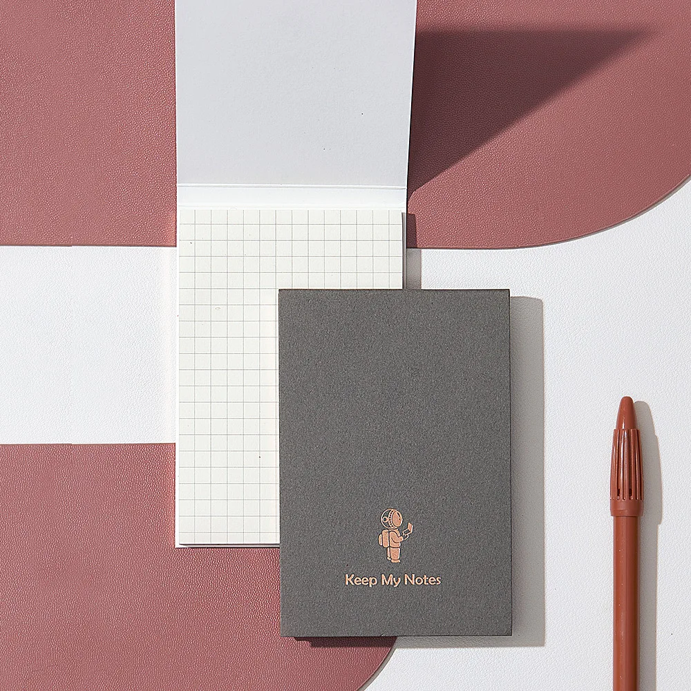 IMOON 50 листов краев фольги милый мультфильм астронавт карманные Липкие заметки