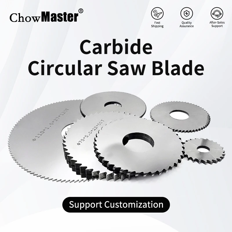 Chowmaster Твердосплавное полотно для циркулярной пилы 16-110 мм