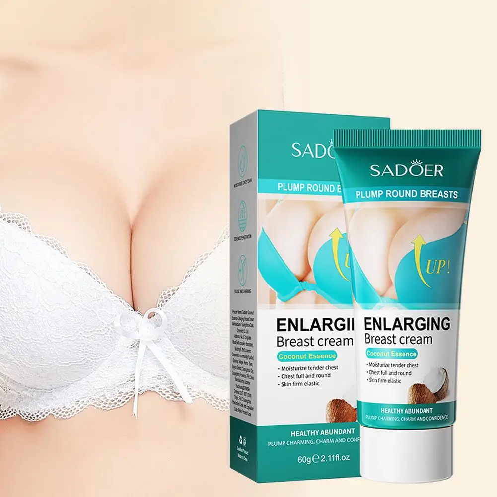 

Fast Growth Breast Enlargement Cream Increase Tightness Smooth Bright Care Breast Body Bust Moisturizing Oil Cream Enlarge S1D8