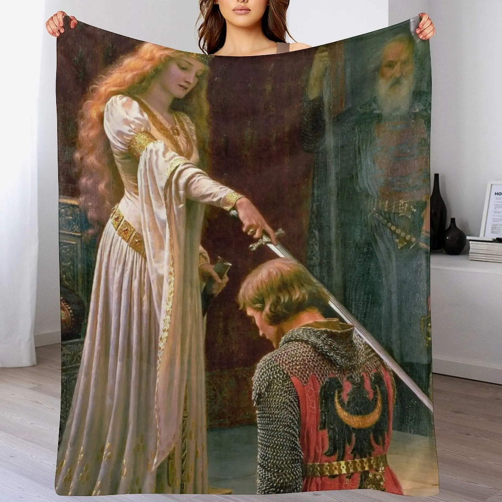 Награда (Leighton) плед одеяло персонализированный подарок роскошные детские одеяла