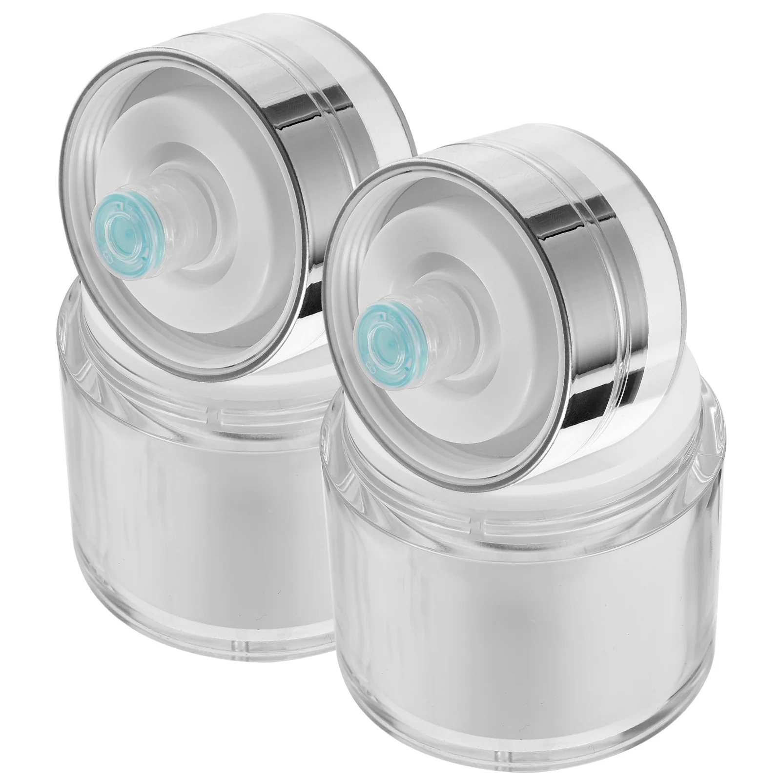 

2Pcs Reliable Pump Bottles Lotion Sub Package Containers Airless Bottles