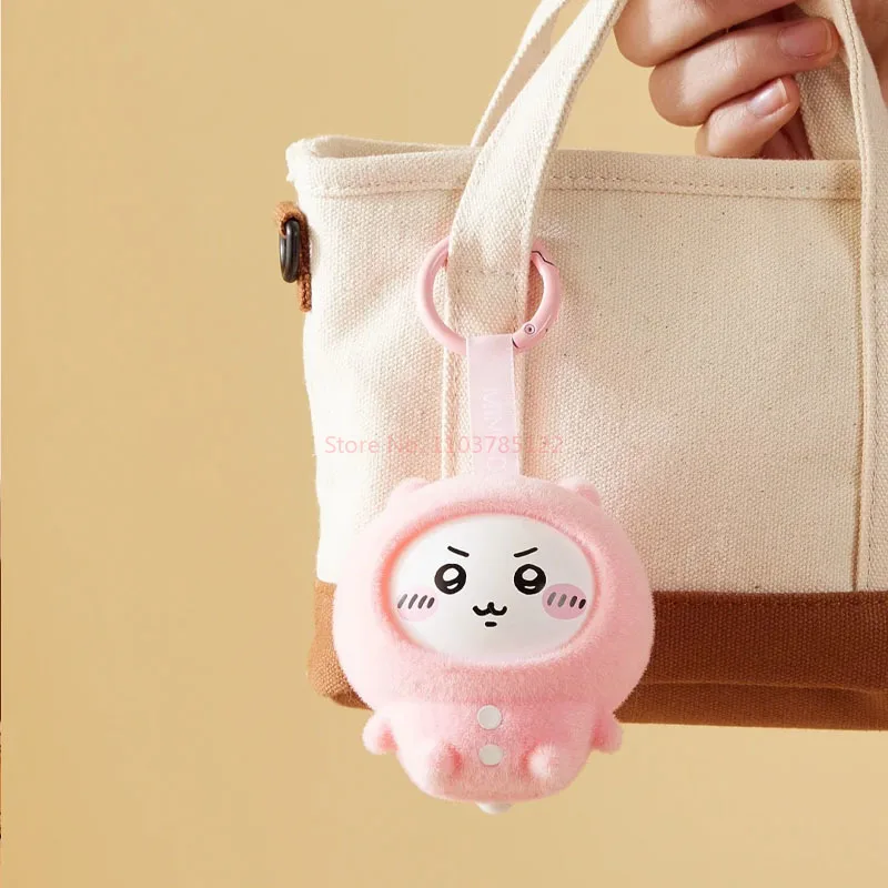 Фото Miniso Chiikawa Series, пижамы, меняющая лицо, слепая коробка, виниловая подвеска, милая сумка Giyi, подвесная сумка Usach, праздничный подарок, подарок на день рождения для девочки №4