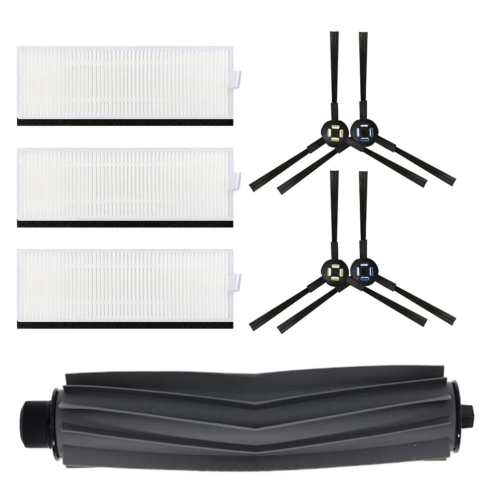 

Vaccum Cleaner Filter Side Brush Roller Rubber Brush Set For ILIFE A7 A9s A9 L100 A10S A80PLUS Robotic Vacuum Cleaner Parts