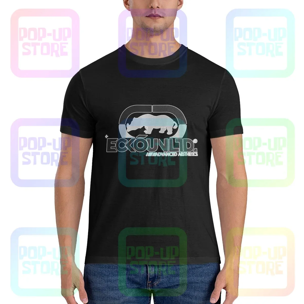 Ecko_Unltd. Рубашка с логотипом Rhino футболка в стиле поп-модная новинка горячие