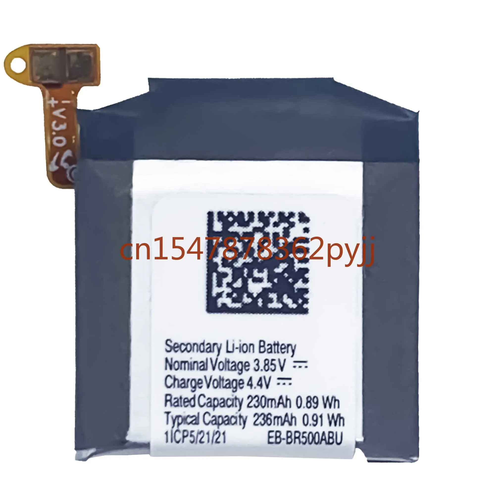 Запасная батарея Samsung, телефон Samsung Galaxy Watch Active, Оригинальная батарея 236 мАч