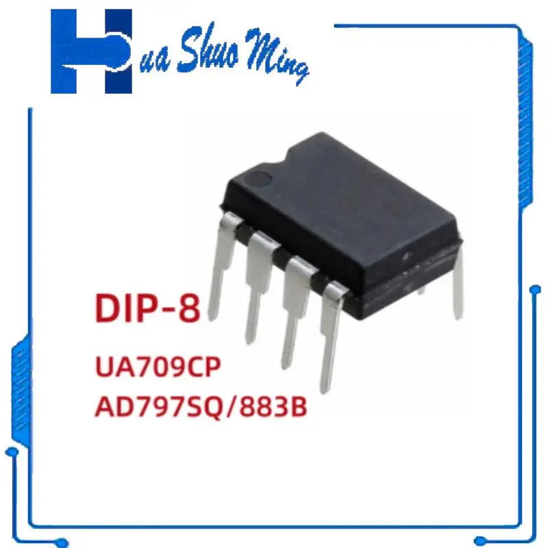 

10 шт./лот UA709CP UA709 UA709C DIP8 AD797SQ/883B AD797SQ/883 AD797SQ AD797