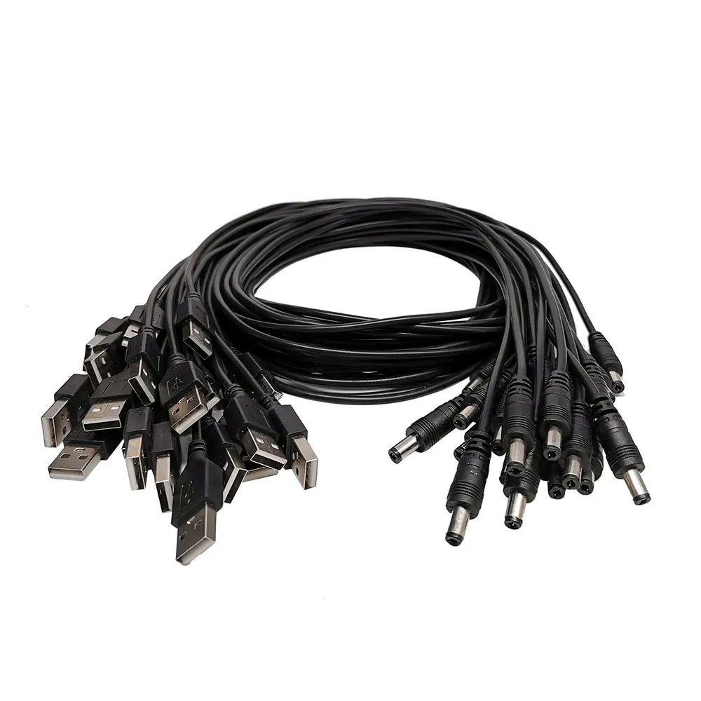 Фото Кабель питания с интерфейсом USB-DC 1,5*5,5 мм, 1 м, 2,1 м, 5 В, 1 а/2 А №5