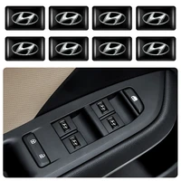 10pcs custom car styling interior stickers emblems auto decoration accessories for hyundai i30 tucson accent i20 i10 ix20 ix30