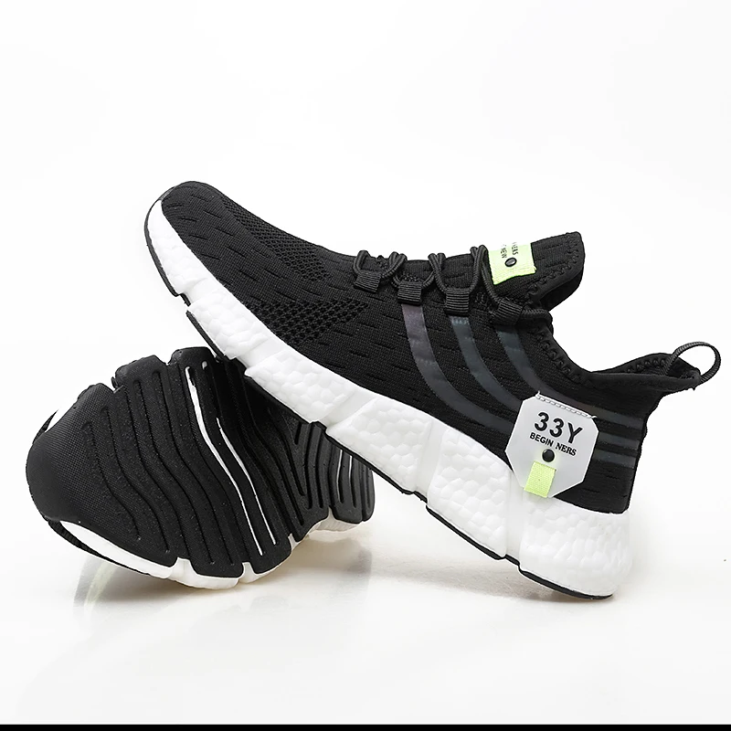 2023 Fashion Men's Professional Sports Shoes Mesh Breathable Men's White Running Shoes Comfortable Outdoor Women's Running Shoes