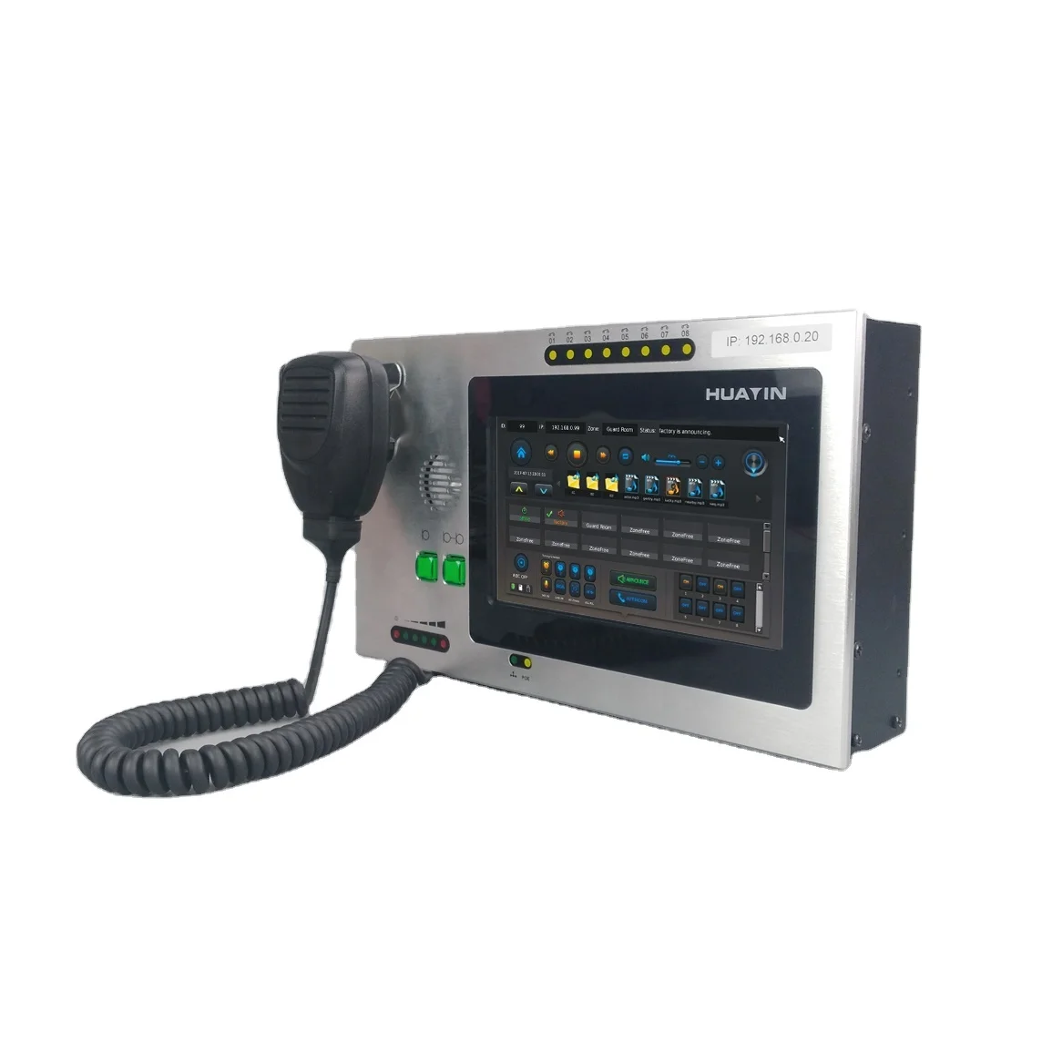 

IP Audio Terminal Control Center For IP PA System