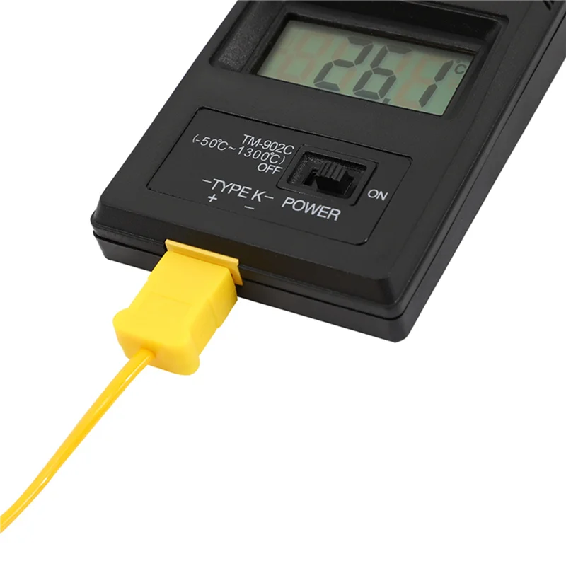 Фото AC88-6X TM-902C(-50 Celsius To 750 Celsius) Temperature Meter TM902C Digital K Type Thermometer Sensor №2