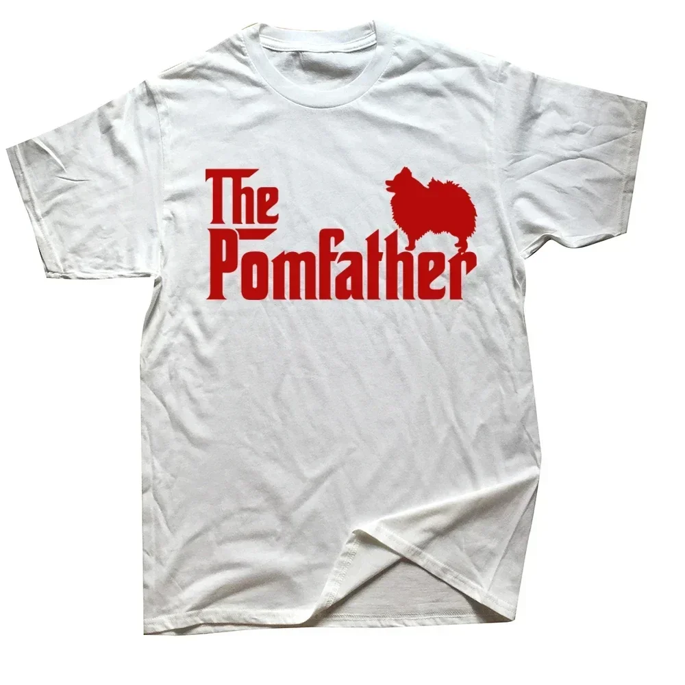 Футболка Pomerania Dad Hipster Dog Lover уличная одежда с короткими рукавами подарок на день