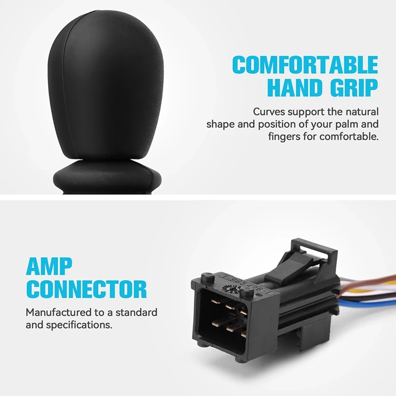 Ручка контроллера джойстика черная ручка блок управления для деталей