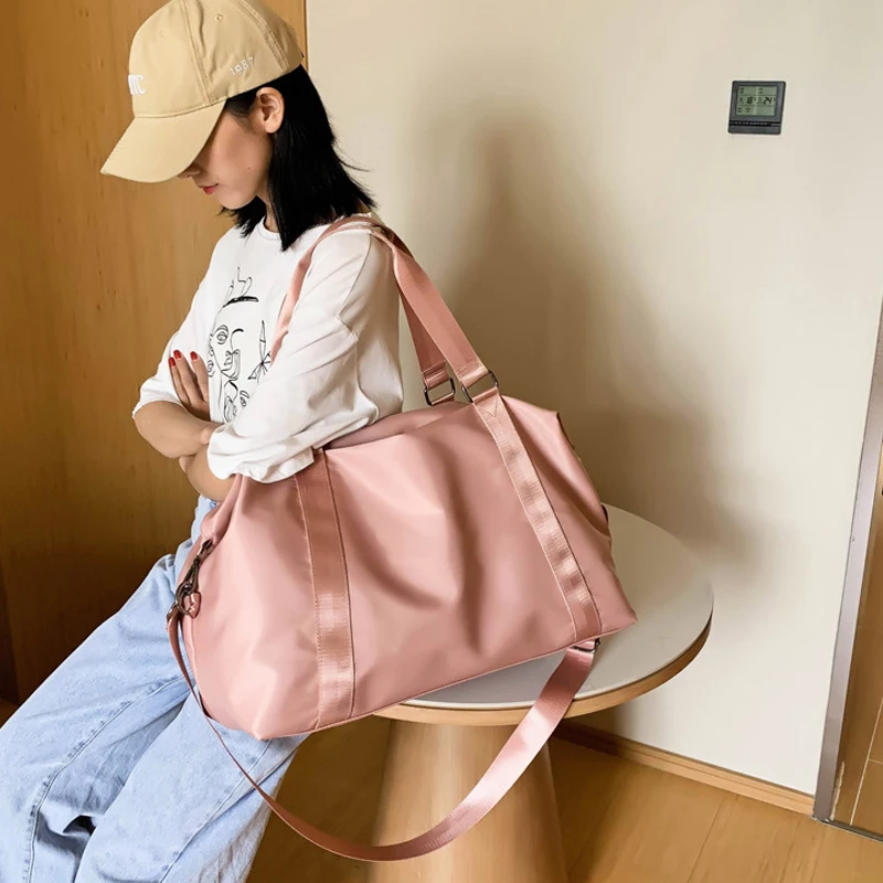 New Fitness Bag Portable Yoga Bag Ladies Handbag Wet And Dry Separation Waterproof Large Capacity Travel Bag Shoulder Bag