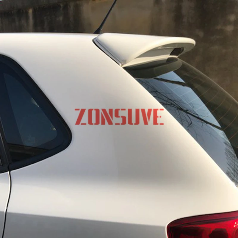 Для Volkswagen Vw Polo 2011-2018 год спойлер спортивный ABS пластик заднее крыло багажника