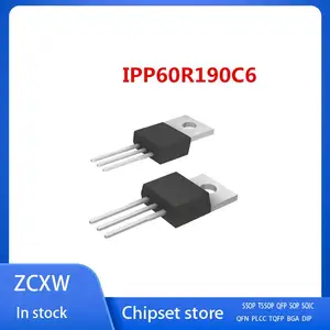 10 шт./партия, IPP60R190C6 IPA60R190C6 IPB60R190C6 IPI60R190C6 6R190C6 TO-220 20.2A 600V