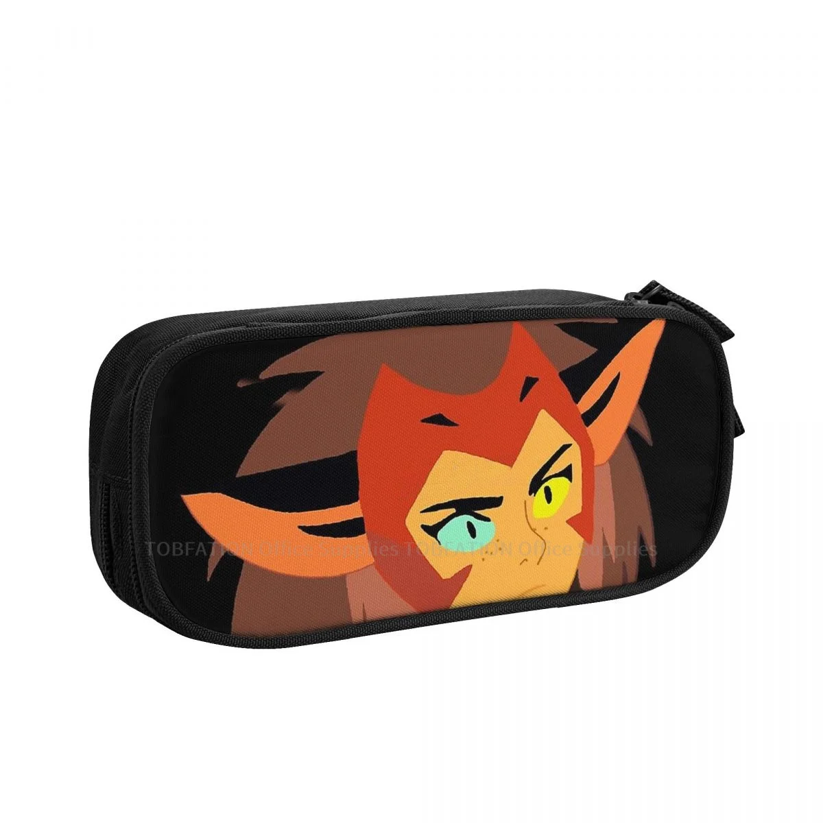 

Catra Pencase He-Man and the Masters of the Universe Pencil Bag Girls Boys Student Stationary Bags Large Capacity Double Zipper