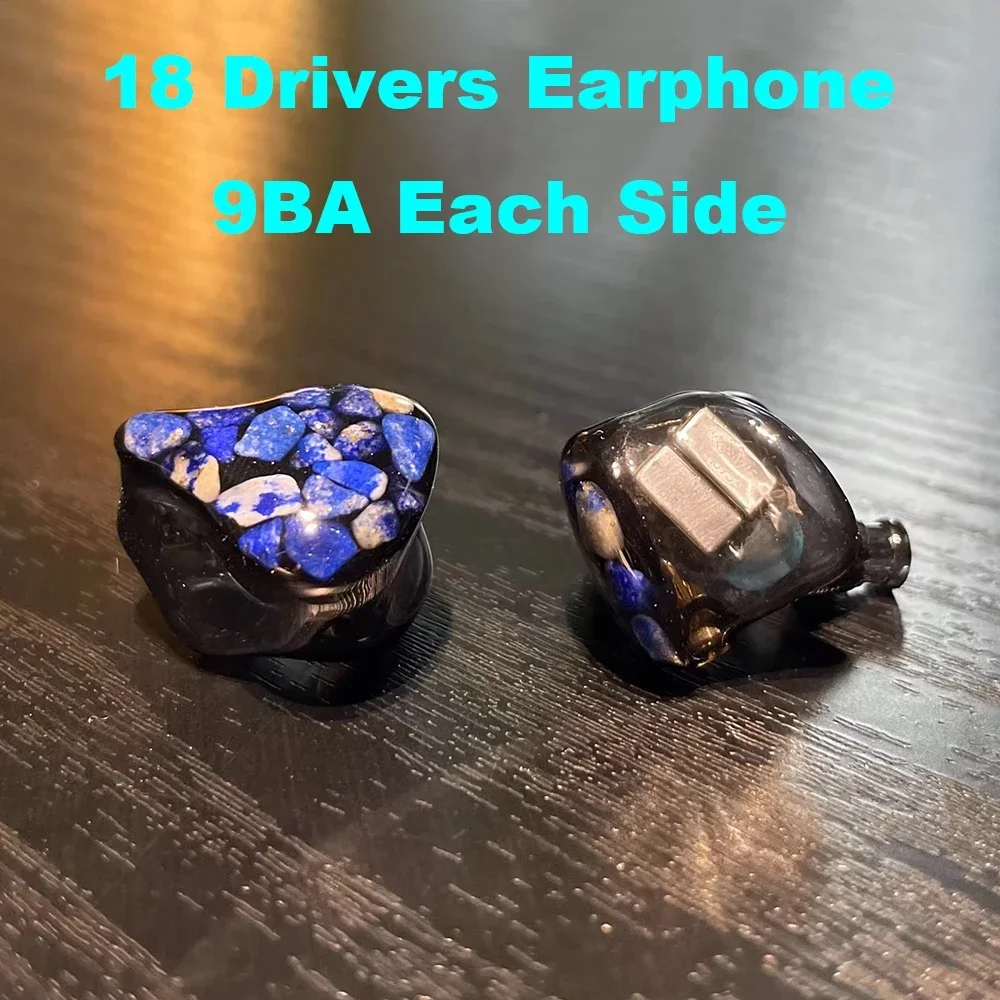 9 BA Наушники IEM Hi-Fi Наушники-вкладыши Мониторы 18 драйверов Проводные наушники для