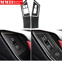 for nissan gtr r35 2008 2016 carbon both side door control panel sticker window lifter switch buttons cover trim car accessories