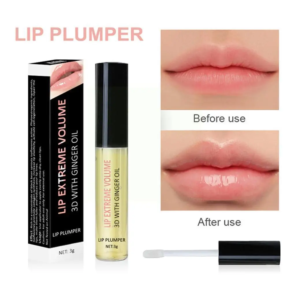 

Масло для губ с увеличением объема, увлажнение, питание, уменьшение тонкой эластичности губ, Уход за губами, увеличение старения, помада, ухо...