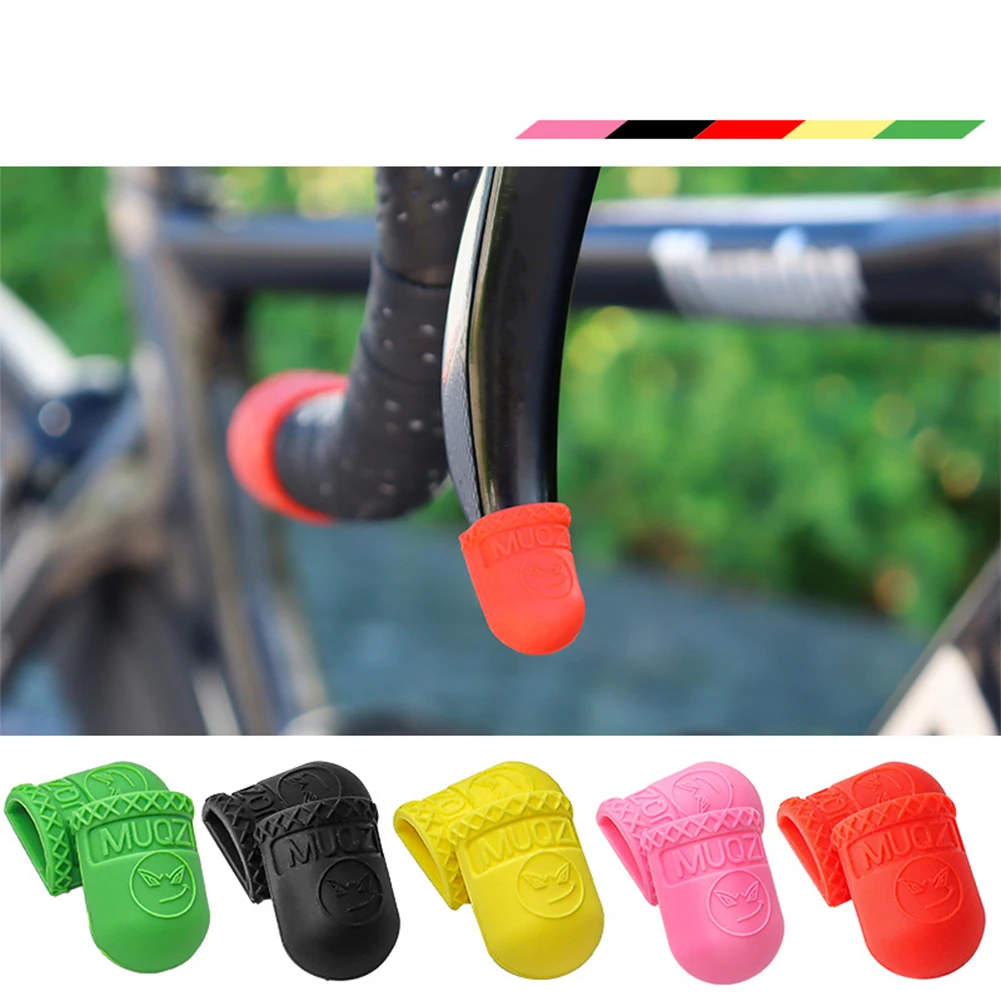 

1 Pair Silicone Brake Lever Cover Protector Non-slip Waterproof Mountain Road Bike Protection Sleeve Silicone 17.5*13MM Comfort