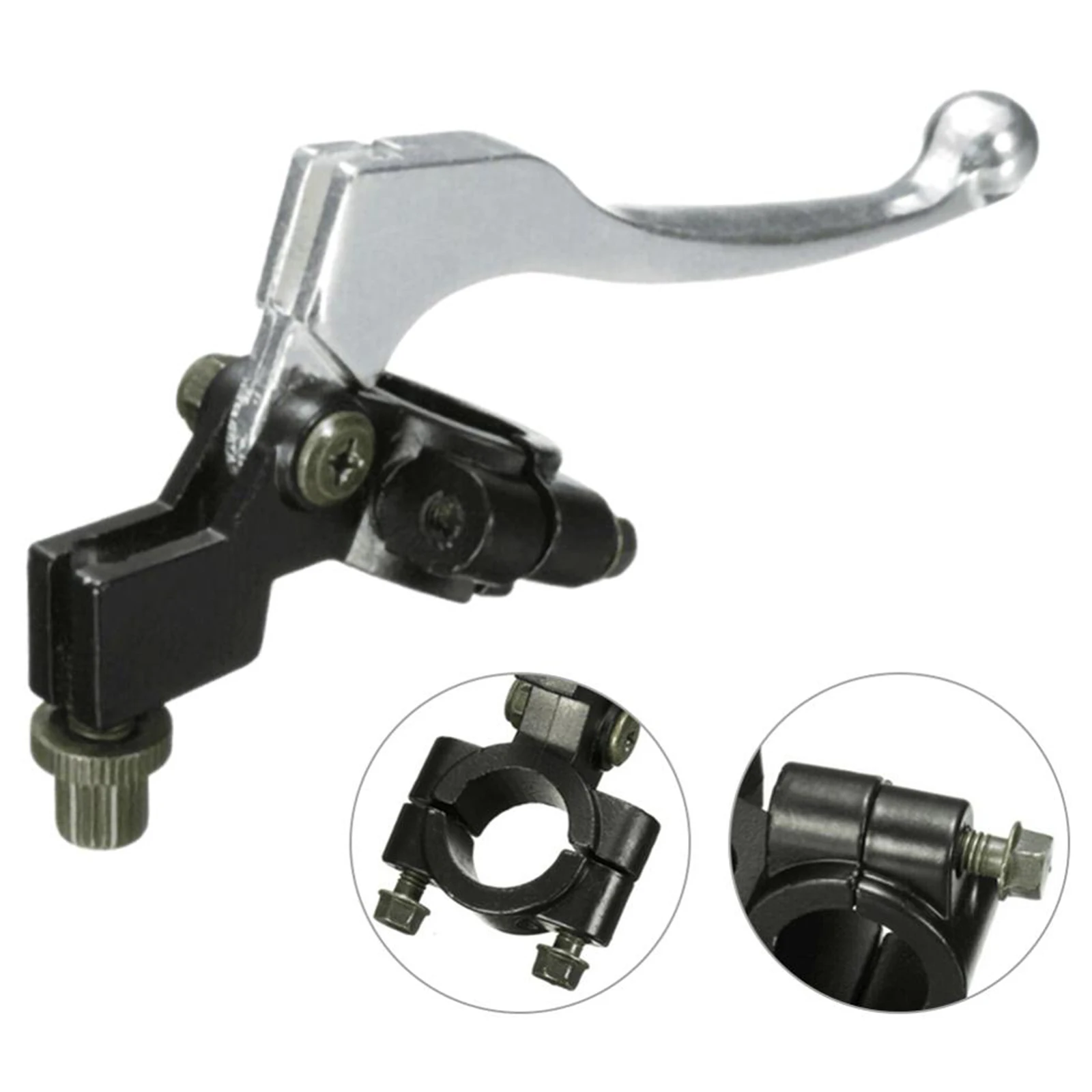 

7/8'' Left Clutch Brake Handle Levers Perch For Dirt Bike Motorcycle ATV Spare Motorbike Modification Left Handle Perch