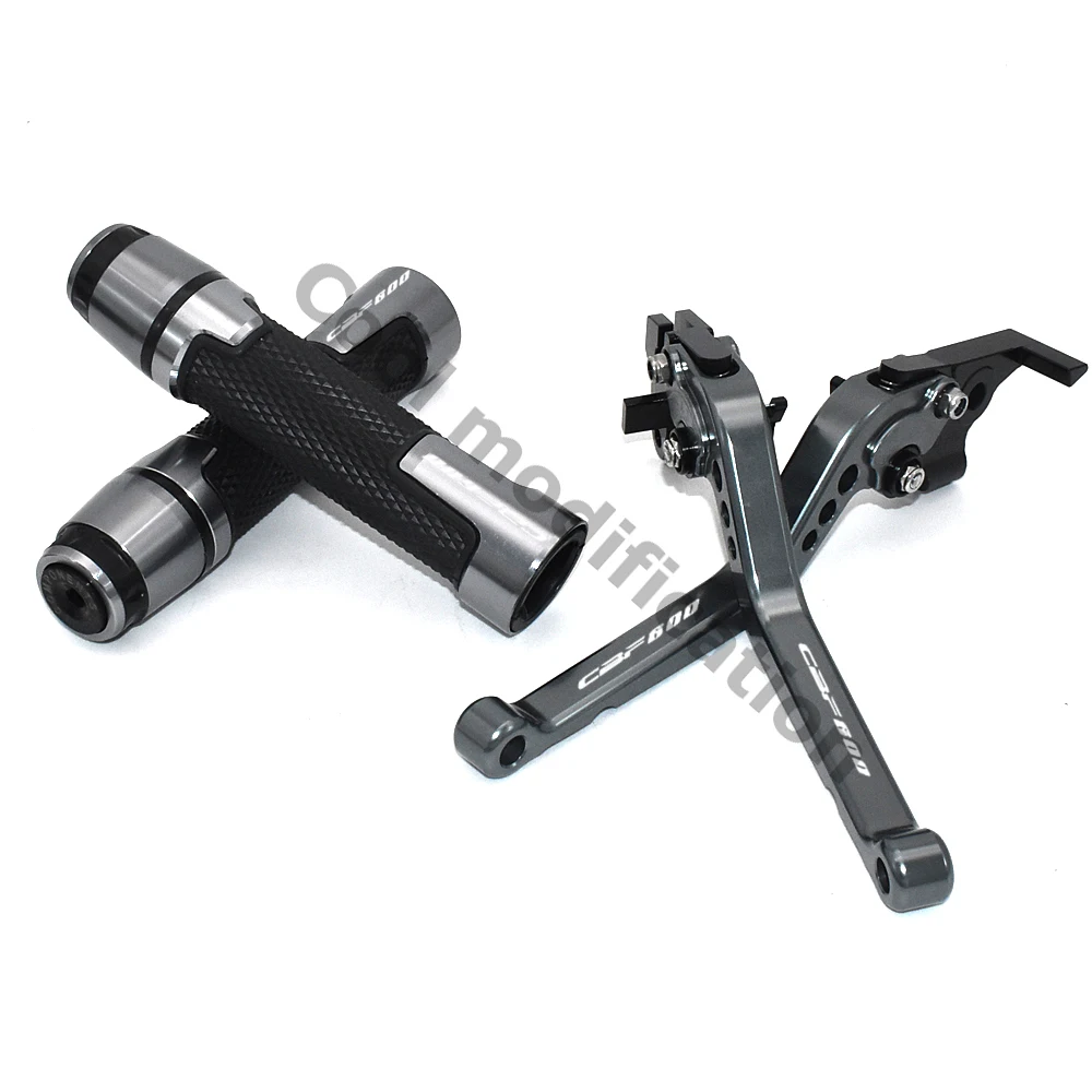 CNC Регулируемые рычаги тормозной муфты для мотоцикла Honda CBF600/SA CBF600 CBF600SA 2006-2007 -