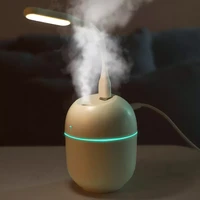 mini air humidifier led lamp usb fan nano essential oil diffuser car purifier aroma anion mist maker with romantic light